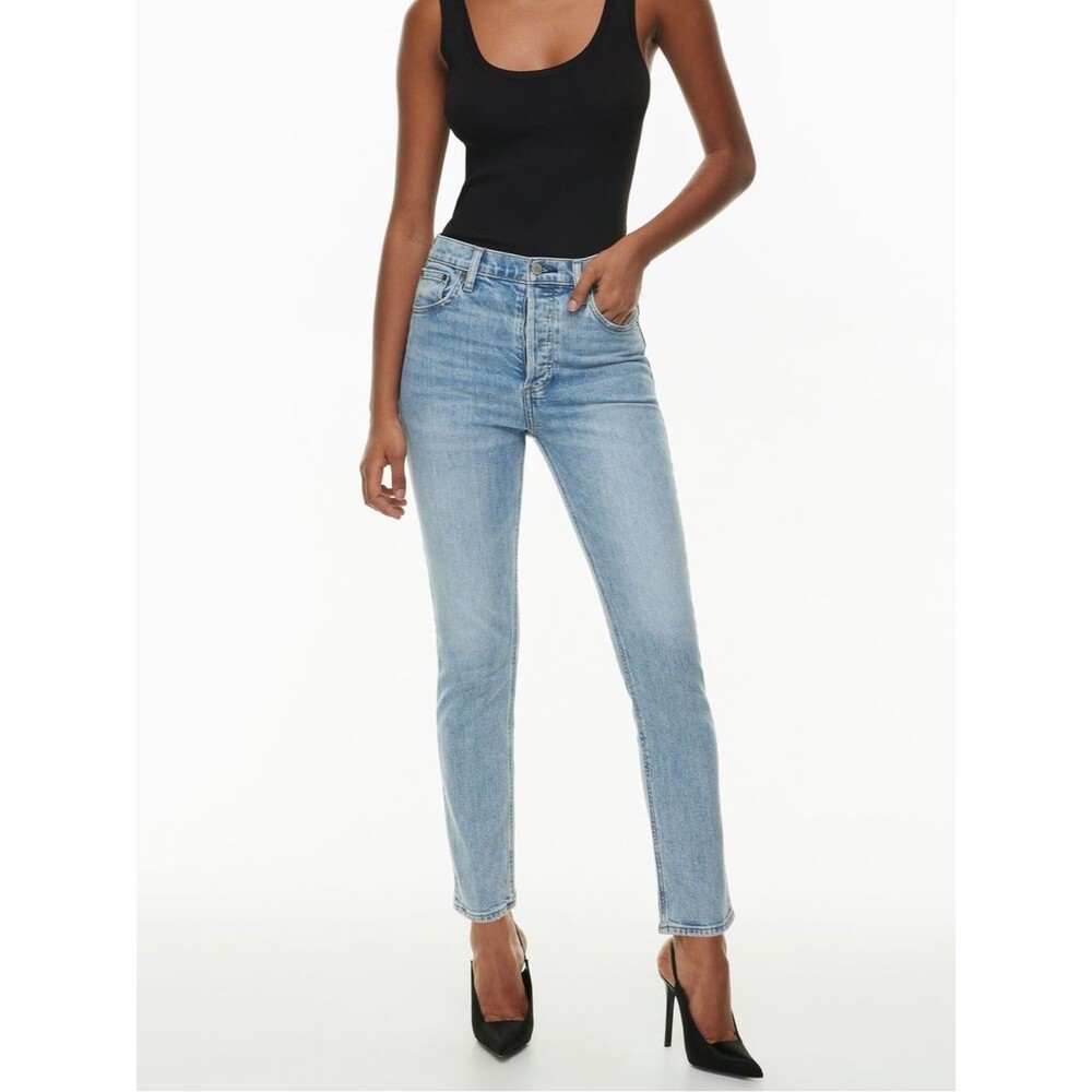 Denim Forum The Yoko High Rise Slim Jeans Size 25